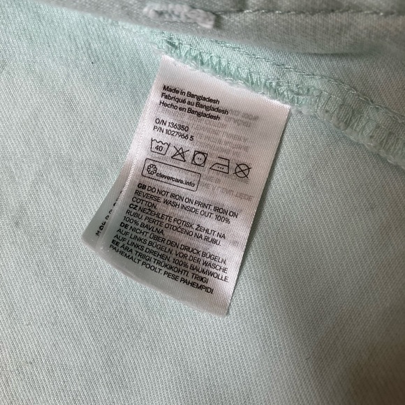 Artsy mint green jacket for girls size 7 - Picture 7 of 7